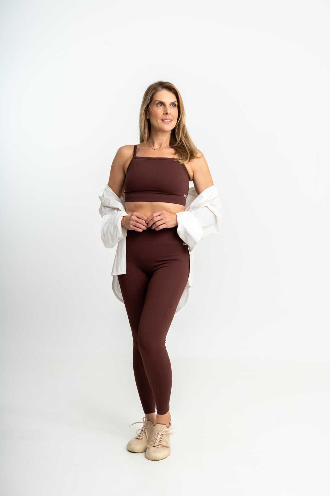 Legging França Marrom